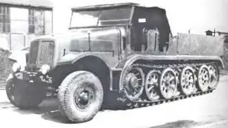 ФАМО F3 V926 производства завода Татра 1943 г ФАМО F3 SdKfz9 1944 - фото 458