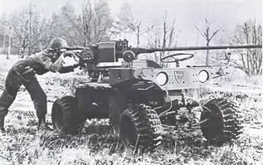 ФАУН Крака640 4X4 с 20мм пушкой 1975 г Самоходная пушка ФАУН 1979 - фото 481