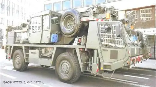 ФАУН RTF252 4X41988 г С конца 70х гг на военных аэродромах и авиазаводах - фото 487