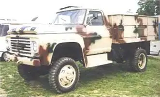 Форд F600 4X41973 г Пусковой комплекс на шасси Форд М757 8X81964 г - фото 601