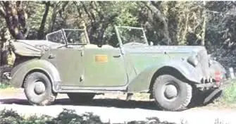 Кабриолет Хамбер Снайп МкII 1940 г Хамбер Снайп MkII 8cwt 1942 г - фото 678