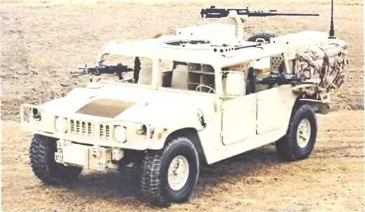 Хаммер HUMVEE М1097А2 Спешиэл Форс 4x41997 г В 1994 г компания АМ - фото 700