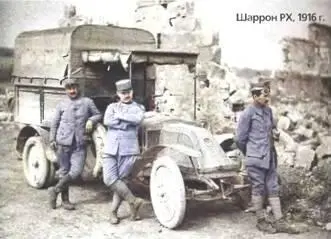 Шаррон РХ 1916 г Бронеавтомобиль Шаррон системы Накашидзе 1906 г Есть - фото 762