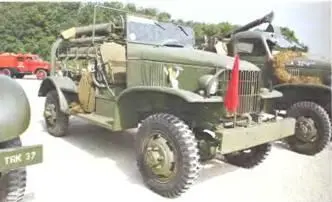Перегрузчик бомб М6 на шасси Шевроле G7128 4x41943 г Буровая установка - фото 772