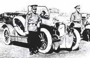 Штабной автомобиль РусскоБалтийский С2430 1912 г Полугусеничный - фото 1007