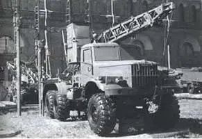 Сваебойная установка УСМ на шасси КрАЗ255Б1 6х61978 г Войсковой - фото 111