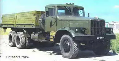 КрАЗ257Б16X41978 г Каждое состояло из двух средних и двух крайних шарнирно - фото 113