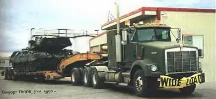 Кенуорт T800Bf 6x41997 г Обе машины остались в опытных образцах подведя - фото 55