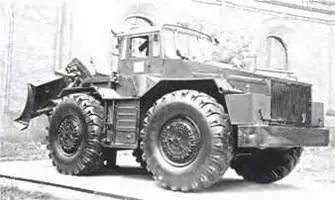Путепрокладчик ПКТ на шасси КЗКТ538 ИКТС 4х41964 г Траншеекопатель - фото 60