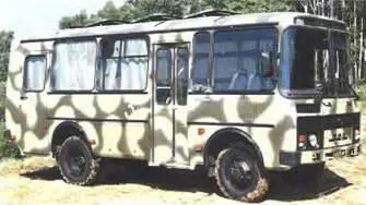 Санитарный автобус ПАЗ3206 4х4 2004 г ПАККАРД PACKARD Детройт США - фото 789