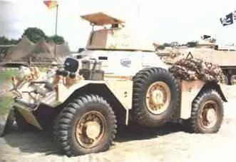 Дэймлер Феррет MkII FV701E 4x41954 г Дэймлер Фокс 4x41969 г - фото 757