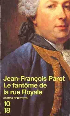 Jean-François Parot Le fantôme de la rue Royale обложка книги