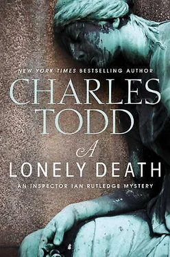 Charles Todd A Lonely Death обложка книги