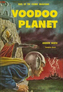 Andre Norton Voodoo Planet обложка книги