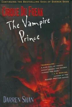 Darren Shan Vampire Prince обложка книги