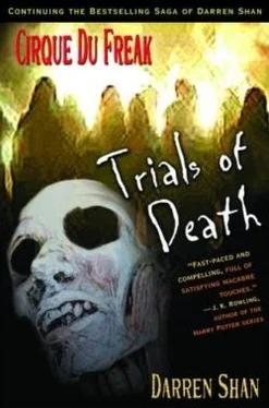 Darren Shan Trials Of Death обложка книги