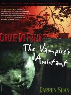 Darren Shan The Vampire's Assistant обложка книги