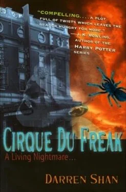 Darren Shan Cirque Du Freak обложка книги