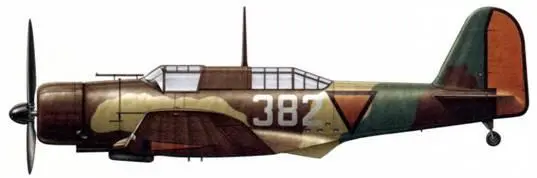 Дуглас Нортроп модель DB8A3N 3я истребительная эскадрилья 2й - фото 22