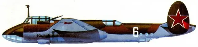 Туполев Ту2С Неизвестный бомбардировочный полк Советские ВВС 19431945 - фото 288