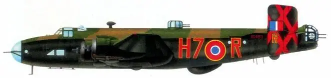 Хэндли Пэйдж Галифакс Mk III Эскадрилья 346 Г иень КВВС Элвингтон - фото 31