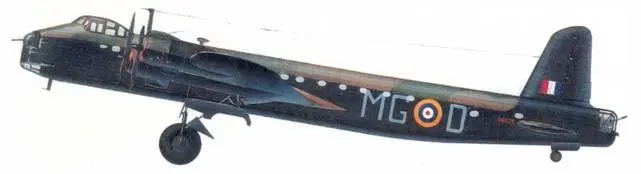 Шорт Стирлинг Mk I серия 1 Эскадрилья 7Группа 3Бомбардировочное - фото 41