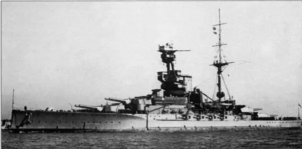 Линейный корабль Ривендж Линейный корабль Ризолюшен 1924 год - фото 95
