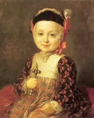 Ф С Рокотов Портрет графа А Г Бобринского в детстве Сер 1760х гг - фото 60