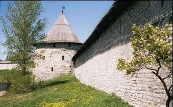 Псковский кремль Стены и башни 1315 вв КРЕМЛЬ МОСКOВСКИЙсм Московский - фото 271