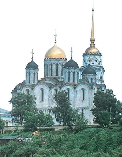 Успенский собор 115889 гг Владимир Центричность крестовокупольного храма - фото 274