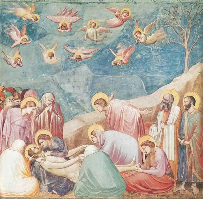 Джотто ди Бондоне Оплакивание Христа Фреска 130406 гг Капелла дель Арена - фото 30