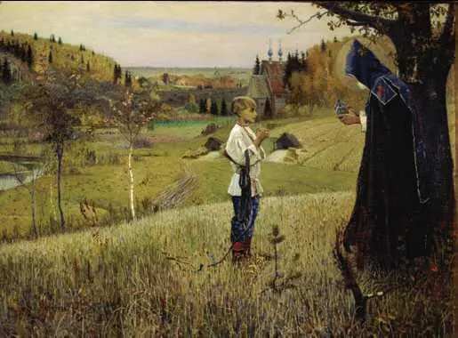М В Нестеров Видение отроку Варфоломею 188990 гг Государственная - фото 198