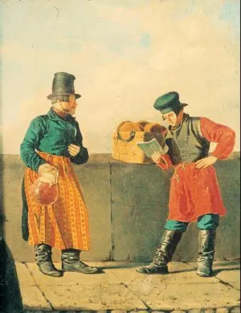 И С Щедровский Торговец лимонадом и чтец на набережной 1839 г - фото 207