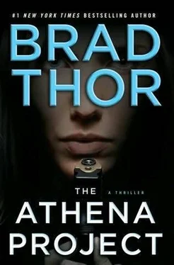 Brad Thor The Athena Project обложка книги