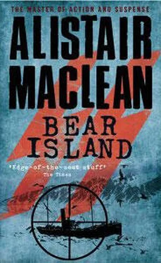 Alistair MacLean Bear Island обложка книги