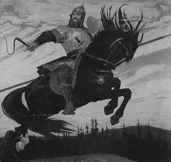 представ Богатырский скок Фрагмент Художник ВМ Васнецов Древнерусское - фото 7