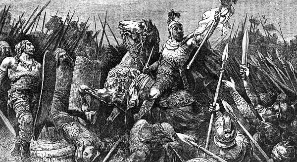 реши Велизарий в битве с готами Гравюра XIX в Уступая Риму и Византии в - фото 10