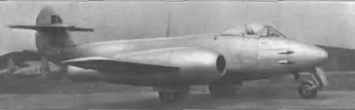 Глостер G 41 Метеор Мессершмитт Me 262А1А Швальбе Фирма Юнкере - фото 61