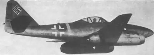 Мессершмитт Me 262А1А Швальбе Фирма Юнкере проектировала свой реактивный - фото 62