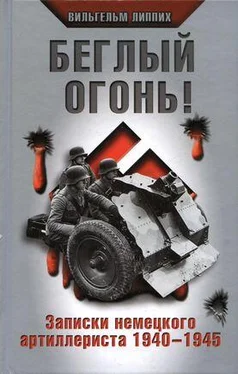 Вильгельм Липпих Беглый огонь! Записки немецкого артиллериста 1940-1945 обложка книги
