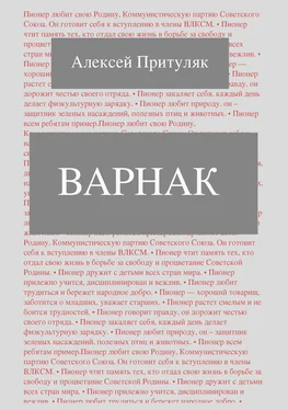 Алексей Притуляк Варнак обложка книги