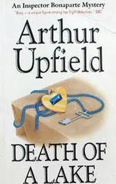 Arthur Upfield Death of a Lake обложка книги