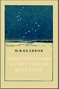 М. Беляков Ориентирование на местности без карты обложка книги