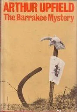 Arthur Upfield The Barrakee Mystery обложка книги