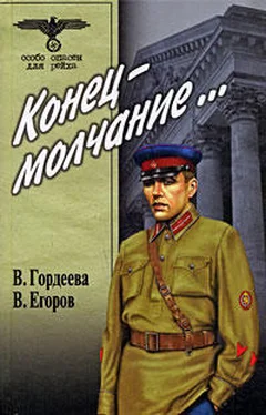 Виктор Егоров Конец – молчание обложка книги