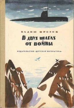 Вадим Фролов В двух шагах от войны обложка книги