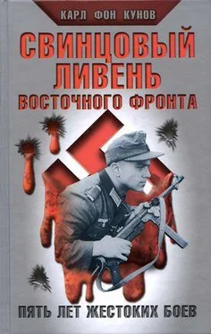 Карл Кунов Свинцовый ливень Восточного фронта обложка книги