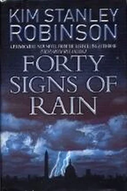 Kim Robinson Forty Signs of Rain обложка книги