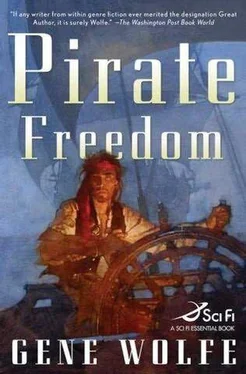 Gene Wolfe Pirate Freedom обложка книги