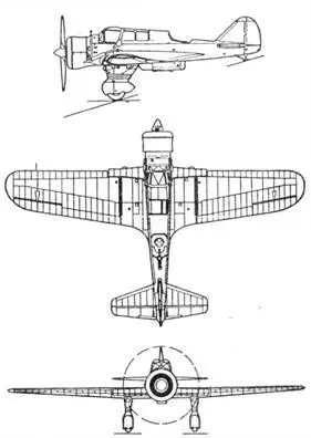 Легкий бомбардировщик PZL Р23А Karas В январе 1939 г завершился облет - фото 48